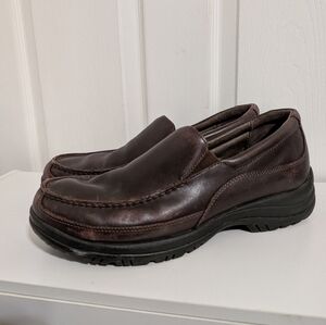 Dansko Wayne Mens Shoes Size EU 47 US 13.5-14 Brown Leather Comfort